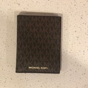 Michael Kors passport wallet